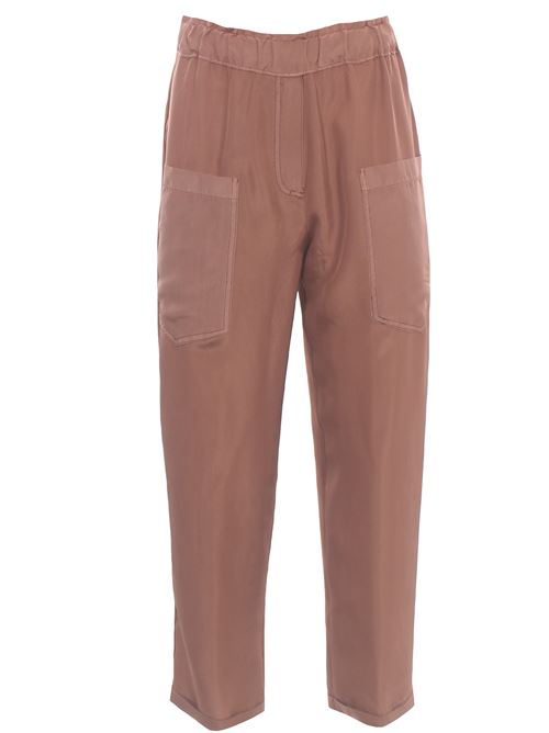 silk pants with pockets 1961 MILANO | GIONASETA580
